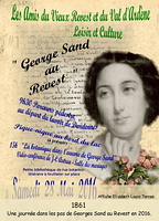 George Sand au Revest en 1861