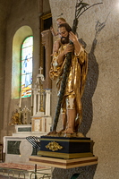 La statue de saint Christophe