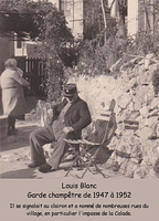 Louis Blanc, garde champêtre