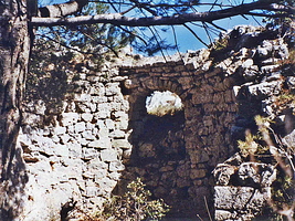 Ruines de la chapelle