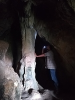 Grotte du Garou, la colonne