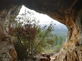 Croupatier, intérieur grottes inférieures. Janvier 2018