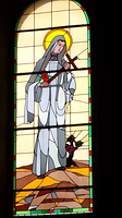 Nouveau vitrail de sainte Rita