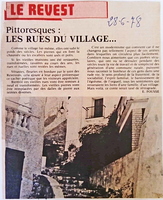 Les rues du village 28 6 1978