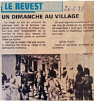 Un dimanche au village 26 6 1978