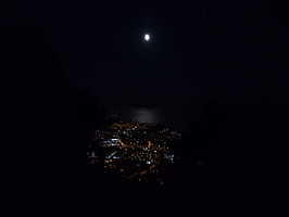 La rade de Toulon sous la (presque) pleine lune