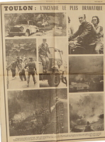 L'incendie du 2 octobre 1970 Toulon Revest