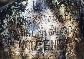 Une pierre gravée dans La Dardennes