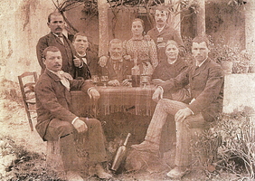 Famille de Laurent André Meiffret en 1895