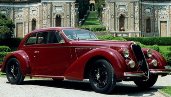 Mussolini Alfa-Romeo-Rouge