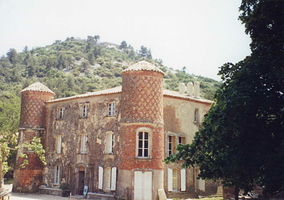 Château de Tourris avant rénovation - années 1990