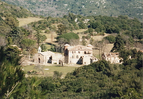 Vue du château de Tourris depuis la vieille Valette vers 2006