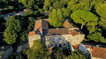 Château de Dardennes - vue aérienne
