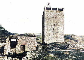 La tour entre 1850 et 1865