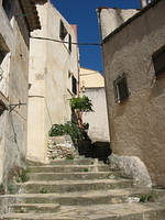 Une ruelle en escalier