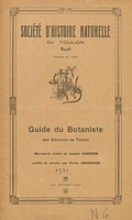 Guide du botaniste aux environs de Toulon
