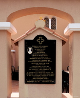 Stèle en mémoire d'Abba Marcos