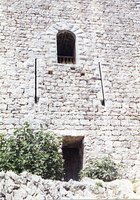 Porte de la tour datant de 1865