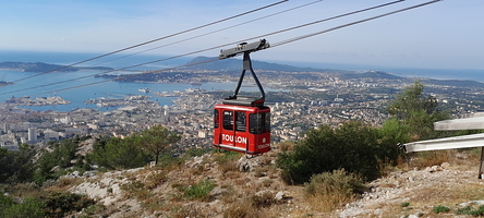 Le téléphérique du Faron