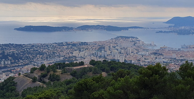 Fort Faron vu de la Crémaillère