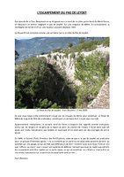 Le retranchement du Pas de Leydet