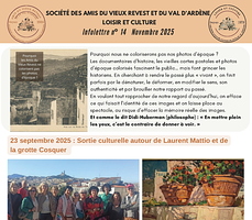 Infolettre 14 - Novembre 2025