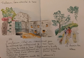 Caserne retranchée, impluvium